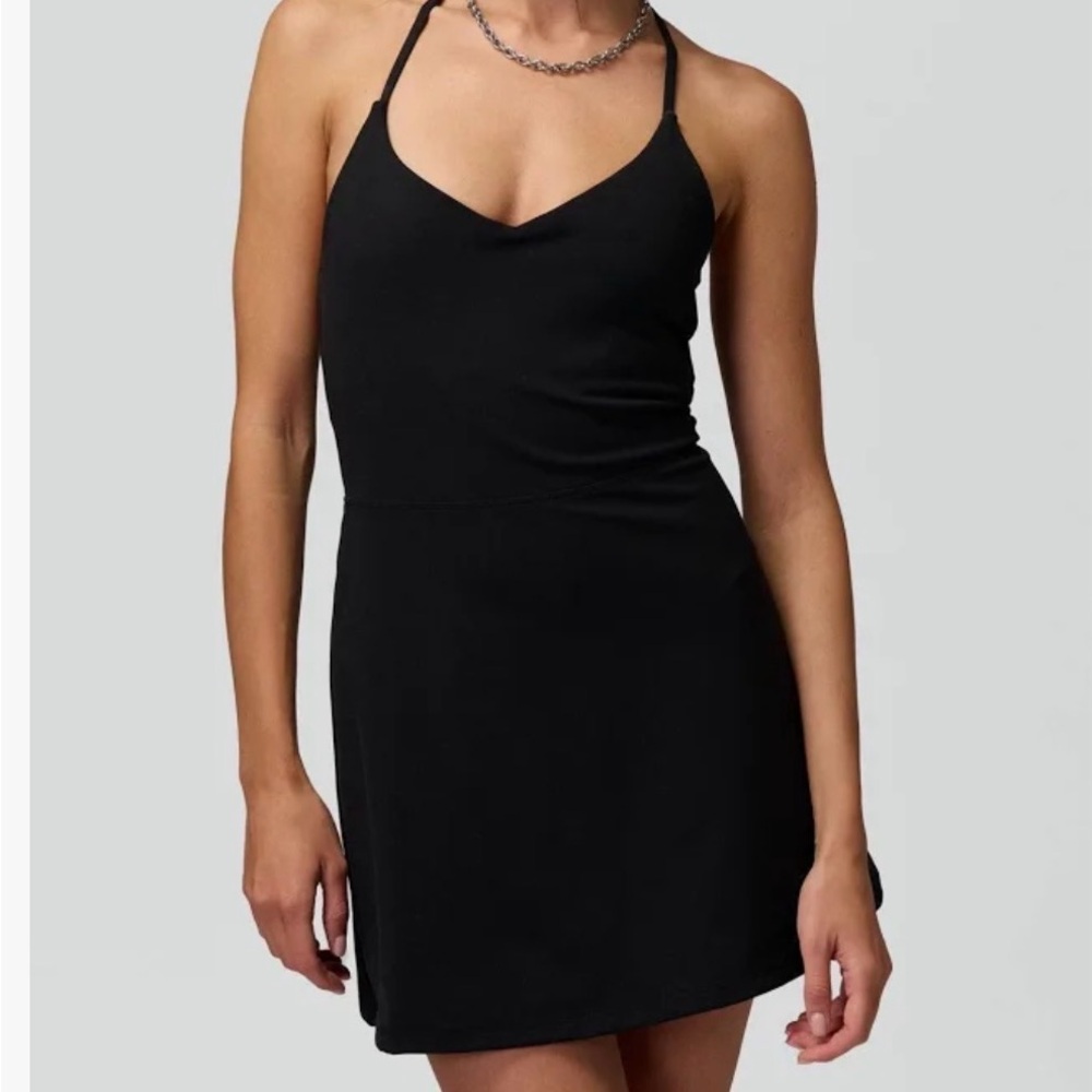 Black Strappy Mini Dress